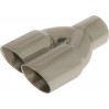 NEW 304TW1L/H   2 X 76MM OD STAGGERED BEVELED SLASH CUT  TWIN TAILS